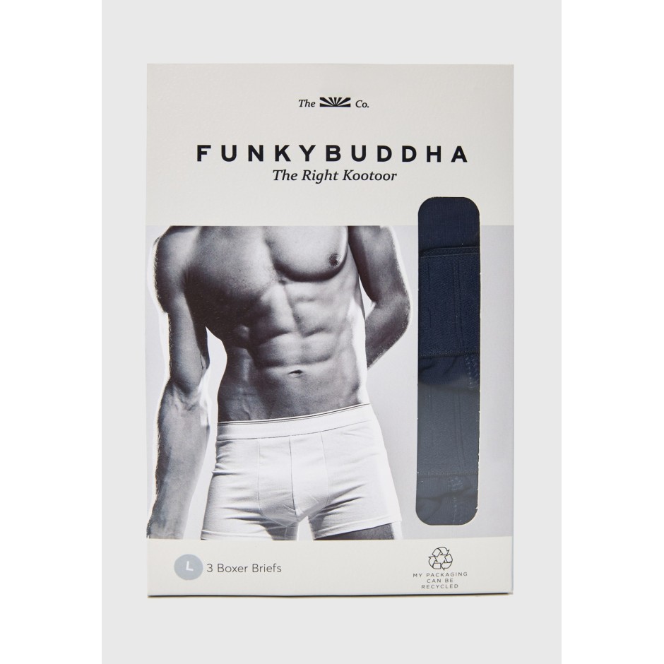 FUNKY BUDDHA  FBM013-081-10-NAVY Μπλέ