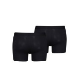 LEVI'S MEN SOLID BASIC BOXER 2P 37149-0824-BLACK Black Image 0
