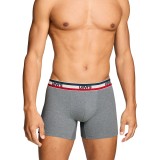 Ανδρικά Εσώρουχα Μποξεράκια Πολύχρωμα - Levi's Men Repeat Logo Boxer Brief 2Pack Εικόνα 0