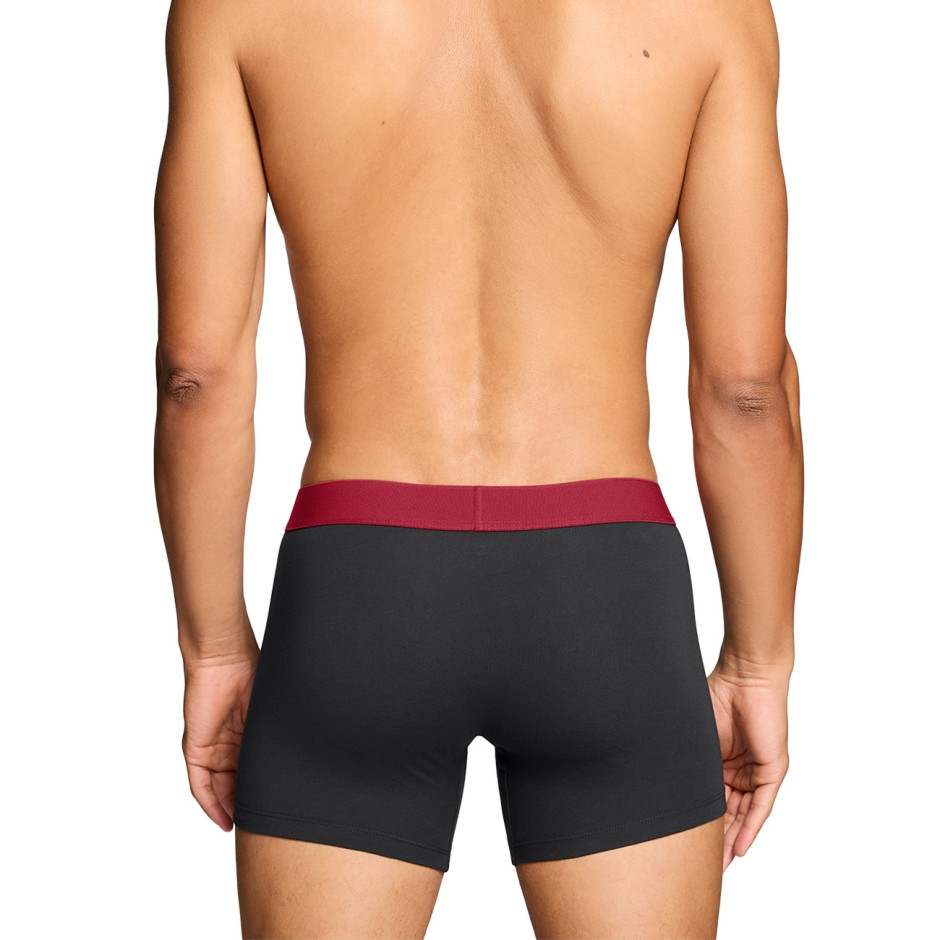 Men's Boxer Briefs Black - Levi's Men Twill 2Pack