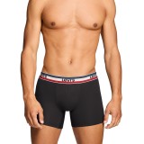 Ανδρικά Εσώρουχα Μποξεράκια Μαύρα - Levi's Men Repeat Logo Boxer Brief 2Pack Εικόνα 