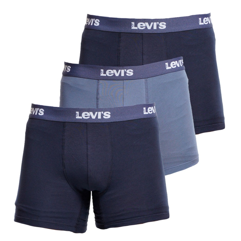 LEVI'S MEN BACK IN SESSION BOXER BRIEF 3P 37149-0930-BLUE COMBO Blue