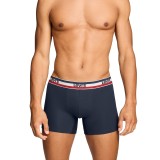 Ανδρικά Εσώρουχα Μποξεράκια Πολύχρωμα - Levi's Men Repeat Logo Boxer Brief 2Pack Εικόνα 