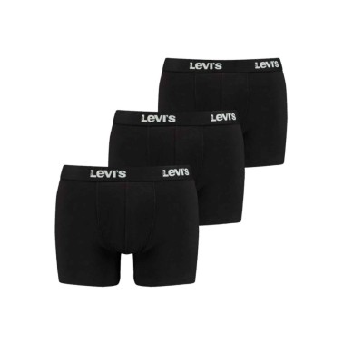 LEVI'S MEN BACK IN SESSION BOXER BRIEF 3P 37149-0927-BLACK Black