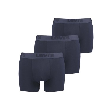 LEVI'S MEN PREMIUM BOXER BRIEF 3P 37149-0300-NAVY Blue
