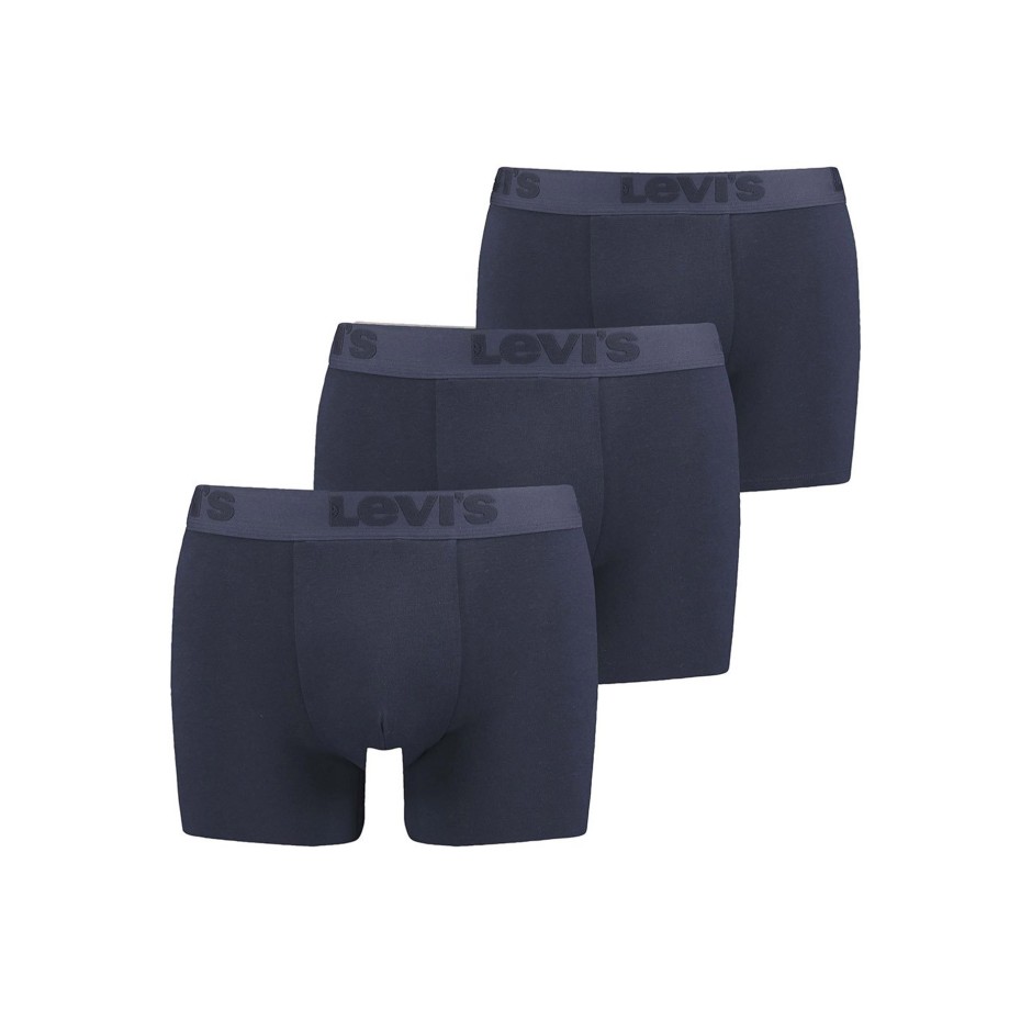 LEVI'S MEN PREMIUM BOXER BRIEF 3P 37149-0300-NAVY Μπλε