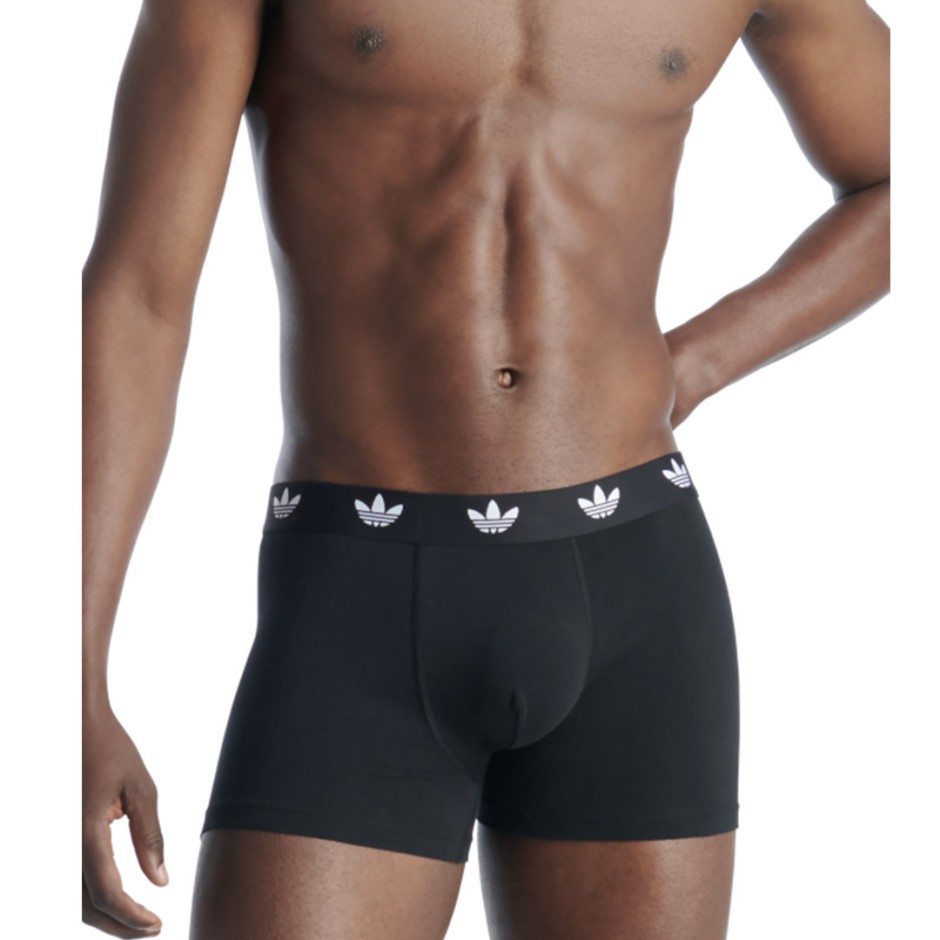 adidas Originals COMFORT FLEX COTTON TRUNK 3PK 4AR002-000 Black