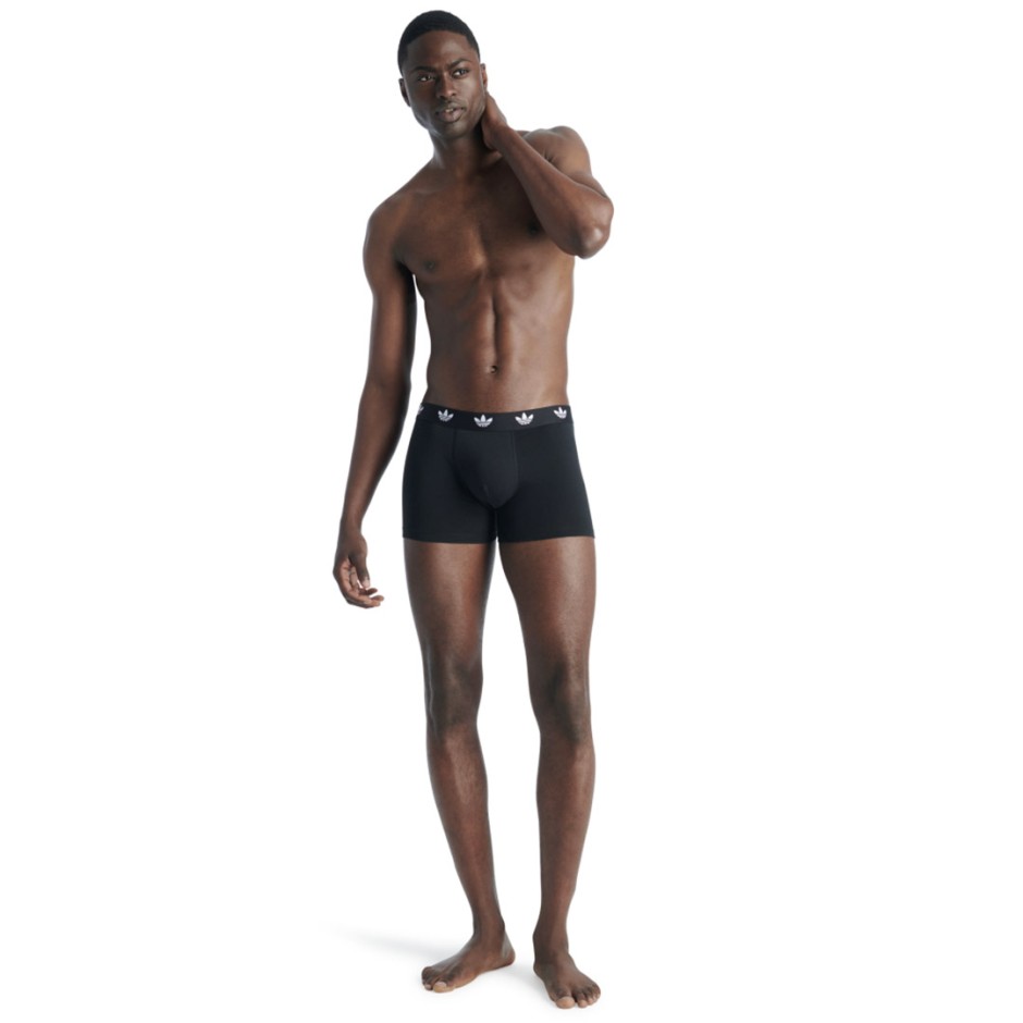 adidas Originals COMFORT FLEX COTTON TRUNK 3PK 4AR002-000 Black