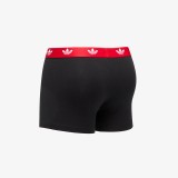 Ανδρικά Εσώρουχα Μποξεράκια Μαύρα - adidas Originals Comfort Flex Cotton Trunk 3 Pairs Εικόνα 1