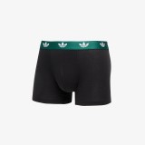 Ανδρικά Εσώρουχα Μποξεράκια Μαύρα - adidas Originals Comfort Flex Cotton Trunk 3 Pairs Εικόνα 2