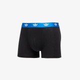 Ανδρικά Εσώρουχα Μποξεράκια Μαύρα - adidas Originals Comfort Flex Cotton Trunk 3 Pairs Εικόνα 3