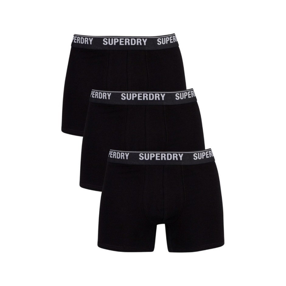 Superdry Boxershorts voor heren, blauw (Eclipse Navy), S Superdry Boxershorts voor heren, blauw (Eclipse Navy), S