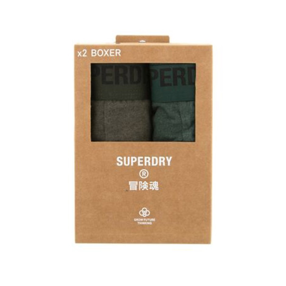 SUPERDRY BOXER MULTI DOUBLE PACK M3110339B-6PP Colorful