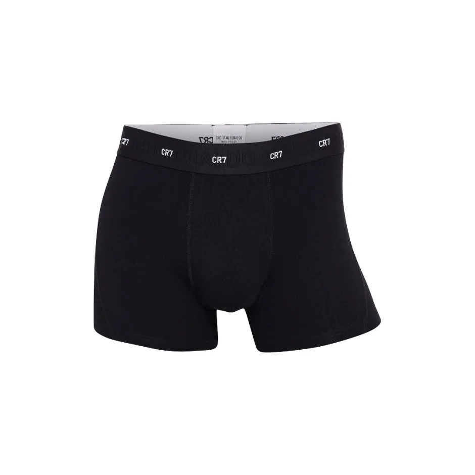 CR7 Men's 3 Pack Cotton Blend Trunks - Black Basics – CR7 Underwear