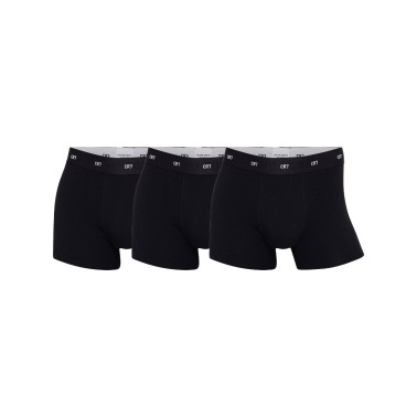CR7 MENS NOOS 3-PACK BAMBOO TRUNKS 82130-49-404 Black