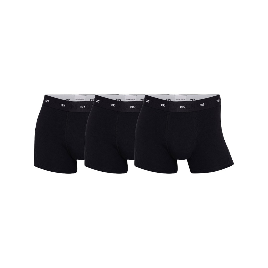 Ανδρικά Εσώρουχα CR7 MENS NOOS 3-PACK BAMBOO TRUNKS Μαύρο 82130-49-404 