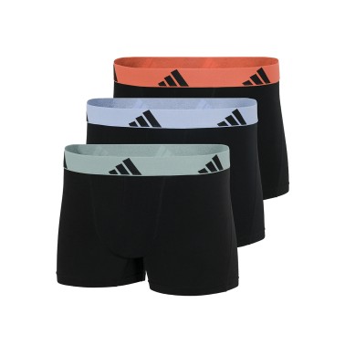 Men's Boxer Underwear Colorful - adidas Active Flex Cotton Boxer 3 Pack