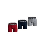 UNDER ARMOUR CHARGED COTTON 6IN 3PACK 1363617-600 Colorful Image 