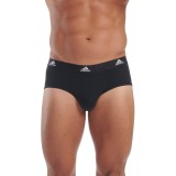 adidas ACTIVE FLEX COTTON BRIEF 3PK 4A1M01-000 Black Image 0