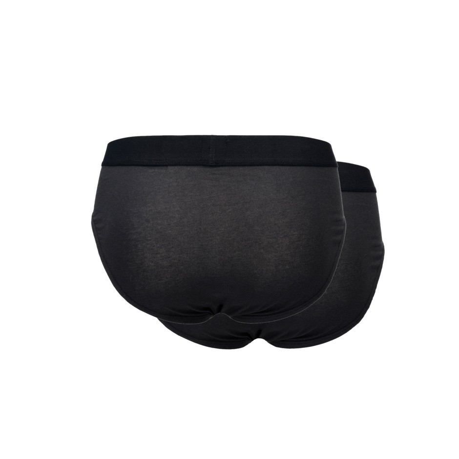 LEVI'S MEN SOLID BASIC BRIEF 2P 37149-0803-JET BLACK Μαύρο