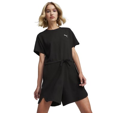 PUMA HER SHORT JUMPSUIT 677891-01 Black
