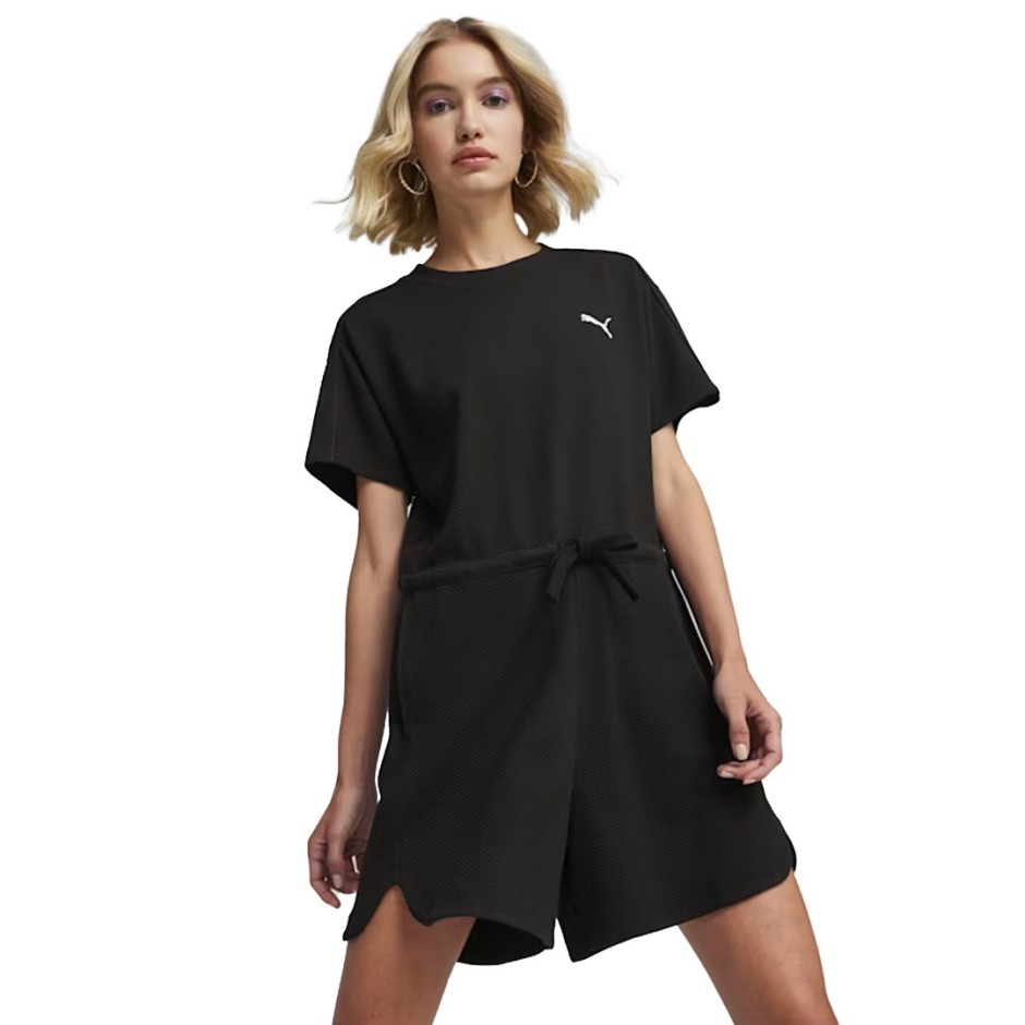 Γυναικεία Ολόσωμη Φόρμα Μαύρη - Puma Her