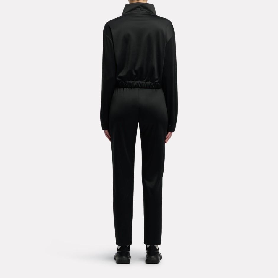 Reebok ID TRICOT PIPING TRACKSUIT SET 100239934 Μαύρο