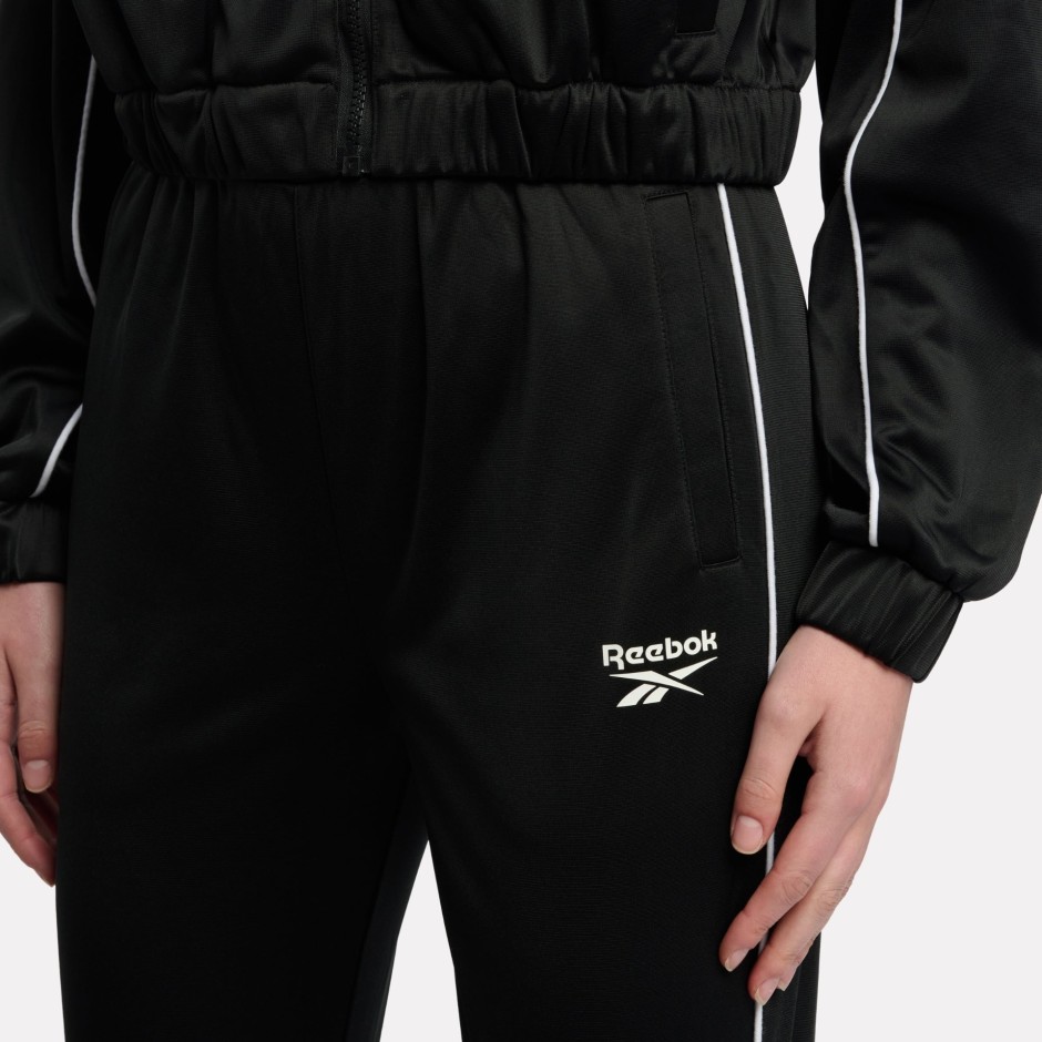 Reebok ID TRICOT PIPING TRACKSUIT SET 100239934 Μαύρο