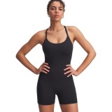 Γυναικείο Κορμάκι Σορτς Μαύρο - Under Armour Motion Εικόνα 