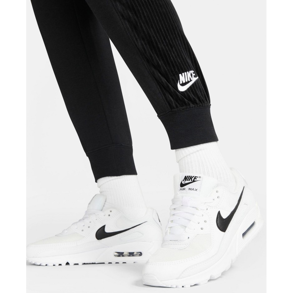 NIKE W NSW HRTG JOGGER VELOUR CZ1874-010 Black