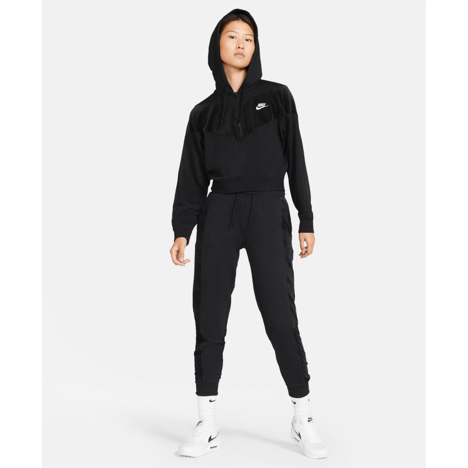 NIKE W NSW HRTG JOGGER VELOUR CZ1874-010 Black