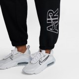 NIKE AIR FLEECE TROUSERS DM6061-010 Black Image 2
