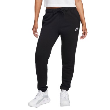 Nike Sportswear Club Fleece Μαύρο - Γυναικείο Παντελόνι Φόρμα 