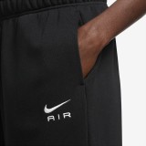 Nike Air Fleece Μαύρο - Γυναικείο Παντελόνι Φόρμα  Εικόνα 1