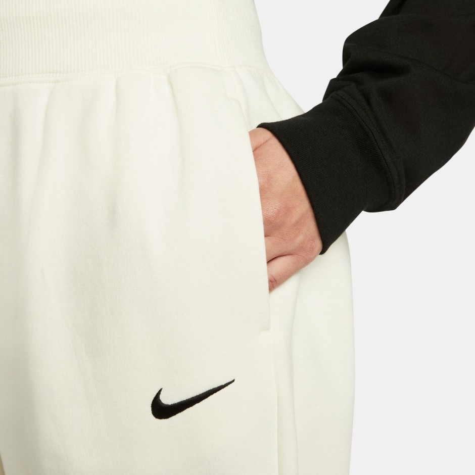 NIKE W NSW PHNX FLC HR OS PANT DQ5887-133 Ecru