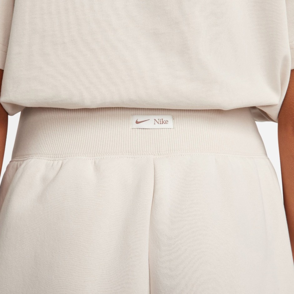 Γυναικείο Παντελόνι Φόρμα Εκρού - Nike Sportswear Phoenix Fleece