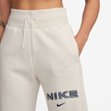 NIKE W NSW PHNX FLC HR LOGO PNT WDE FV7684-104 Ecru Image 1