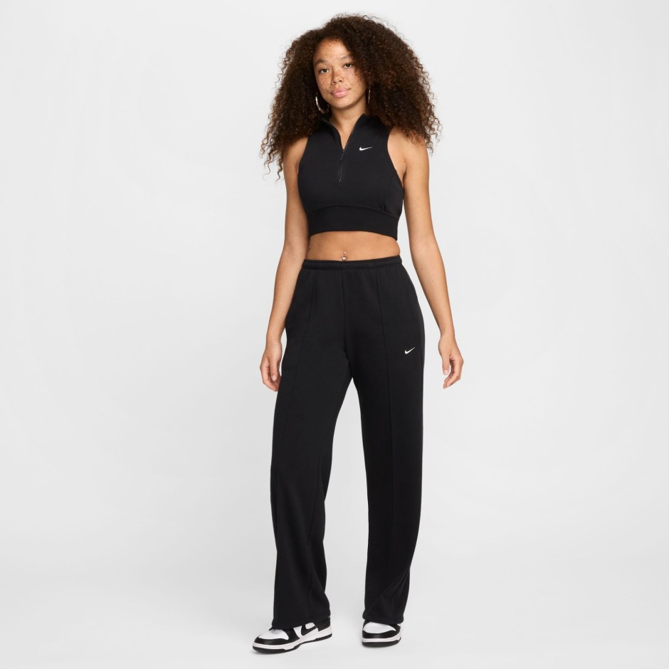 Γυναικεία Φόρμα Μαύρη - Nike Sportswear Chill Terry