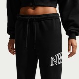 Γυναικεία Φόρμα Μαύρη - Nike Studio Fleece Medium Weight 'Graphic Pack' Εικόνα 3