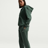Γυναικεία Φόρμα Χακί - Nike Studio Fleece Medium Weight Εικόνα 1