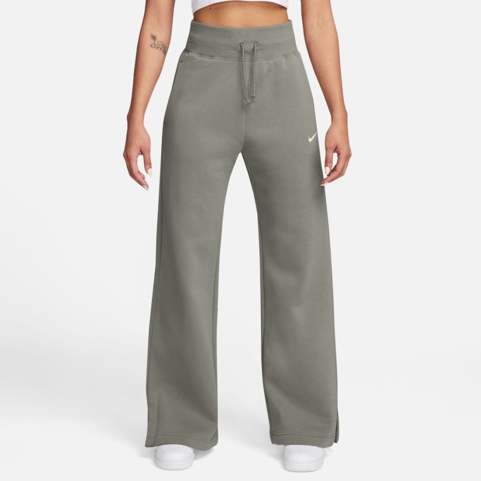 NIKE W NSW PHNX FLC HR PANT WIDE DQ5615-320 Grey