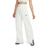 Γυναικείο Παντελόνι Φόρμα Εκρού - Nike Sportswear Phoenix Fleece  Εικόνα 