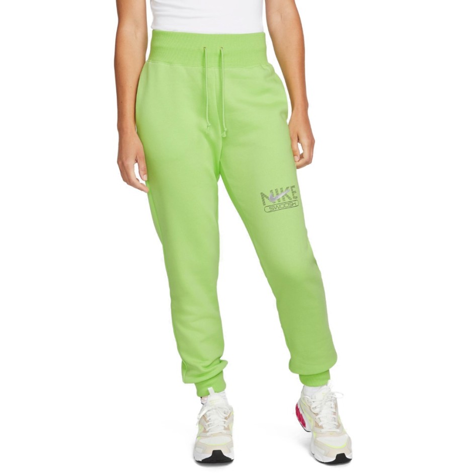 NIKE W NSW SWSH FLC JGGR DR5615-360 Lime