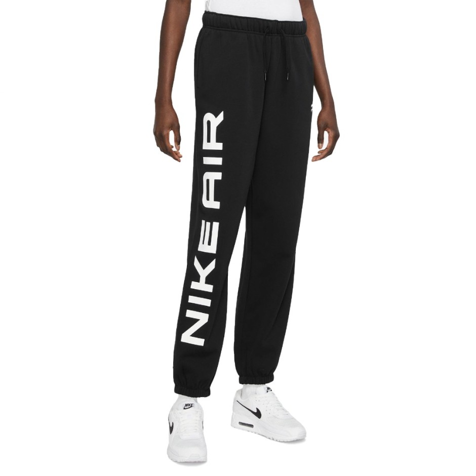 Nike Air Fleece Μαύρο - Γυναικείο Παντελόνι Φόρμα 