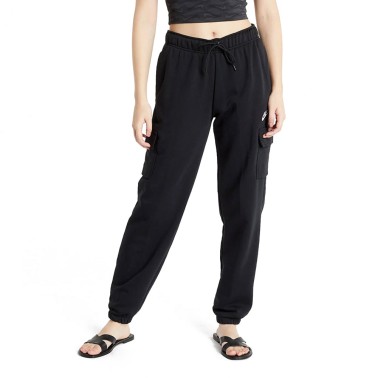 NIKE W NSW CLUB FLC MR PANT CARGO DQ5196-010 Black
