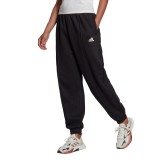 adidas Performance ESSENTIALS STUDIO FLEECE PANTS HD6768 Μαύρο