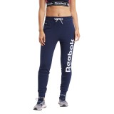 Reebok Sport TRAINING ESSENTIALS LINEAR LOGO PANTS FU2259 Μπλε Εικόνα 