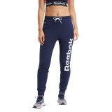 Reebok Sport TRAINING ESSENTIALS LINEAR LOGO PANTS FU2259 Μπλε