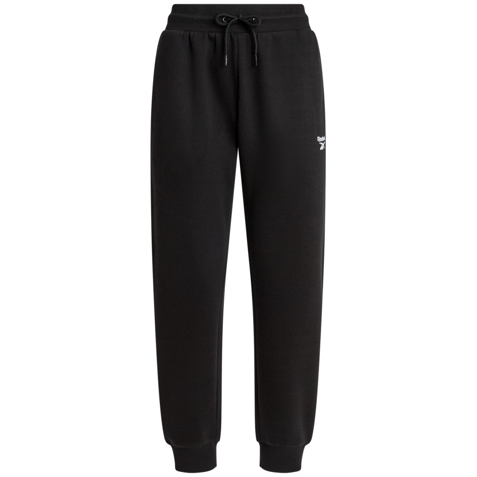 Reebok ID SMALL LOGO FLEECE CUFFED PANTS 100240933 Μαύρο
