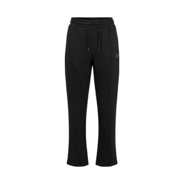 Reebok  ID SMALL LOGO PINTUCK OPEN FLEECE PANTS 100240947 Μαύρο